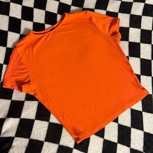 Orange tee